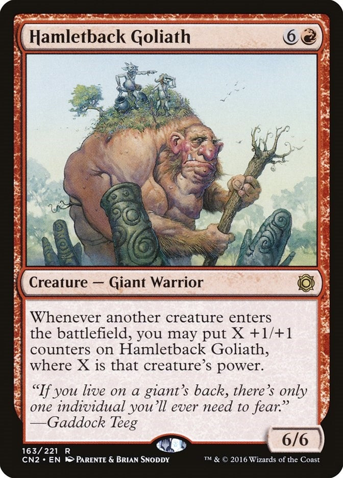 Image for Hamletback Goliath (163) - Magic: The Gathering