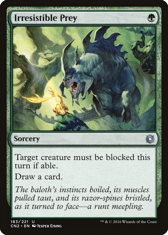 Image for Irresistible Prey (183) - Magic: The Gathering
