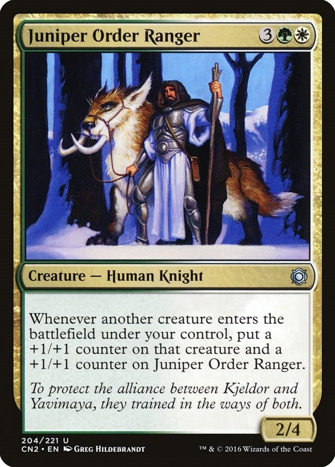 Image for Juniper Order Ranger (204) - Magic: The Gathering