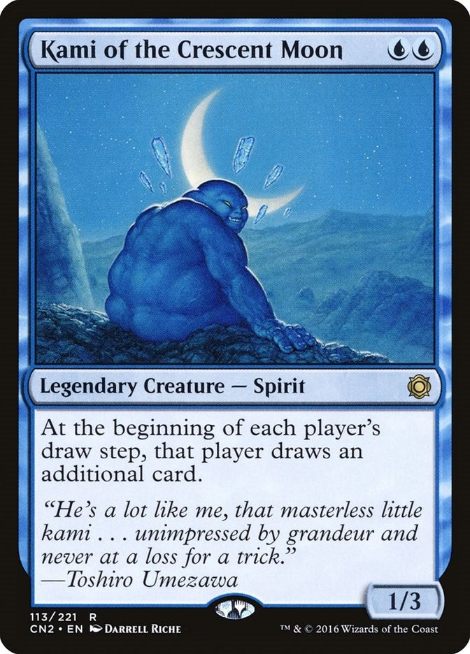 Image for Kami of the Crescent Moon (113) - Magic: The Gathering