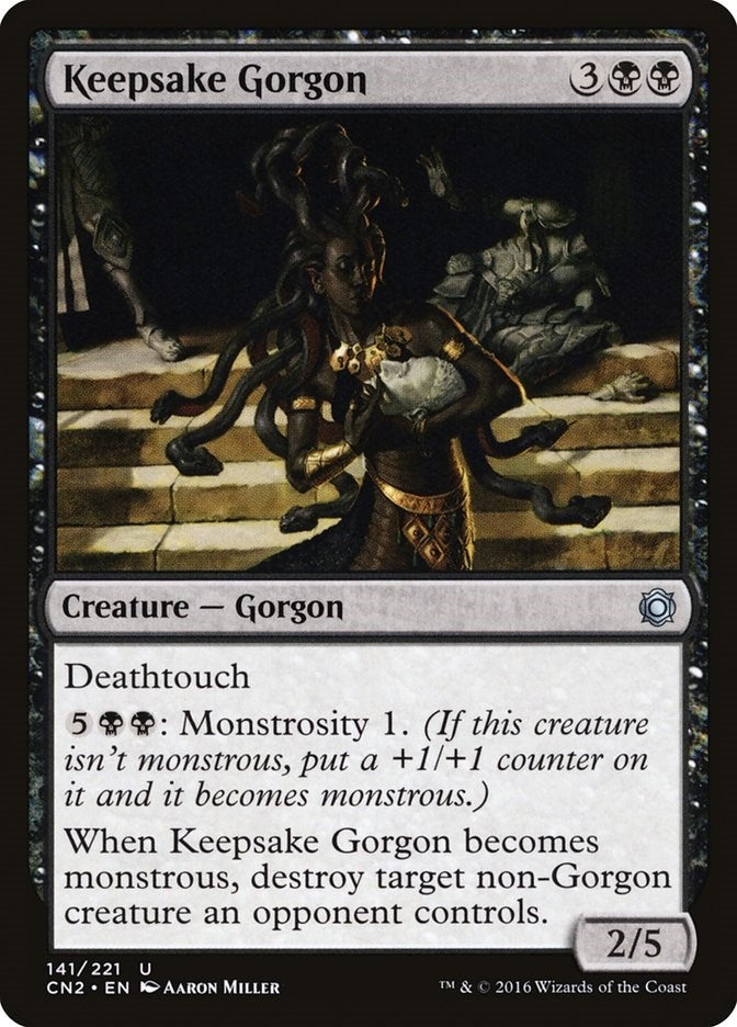 Image for Keepsake Gorgon (141) - Magic: The Gathering