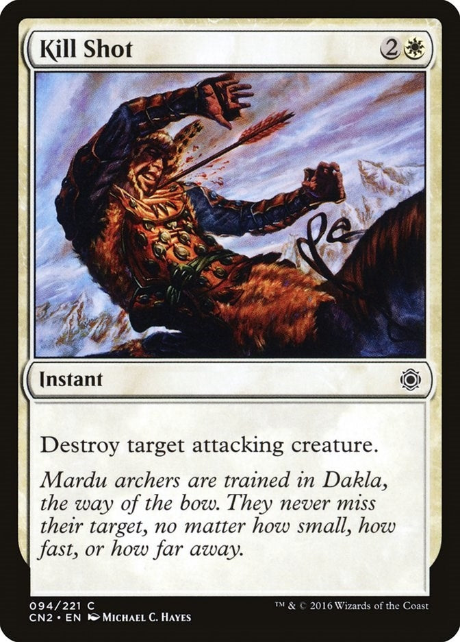 Image for Kill Shot (94) - Magic: The Gathering