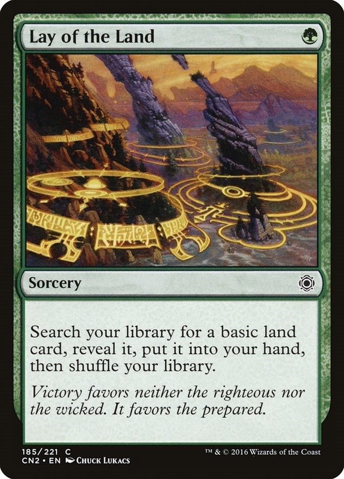 Image for Lay of the Land (185) - Magic: The Gathering