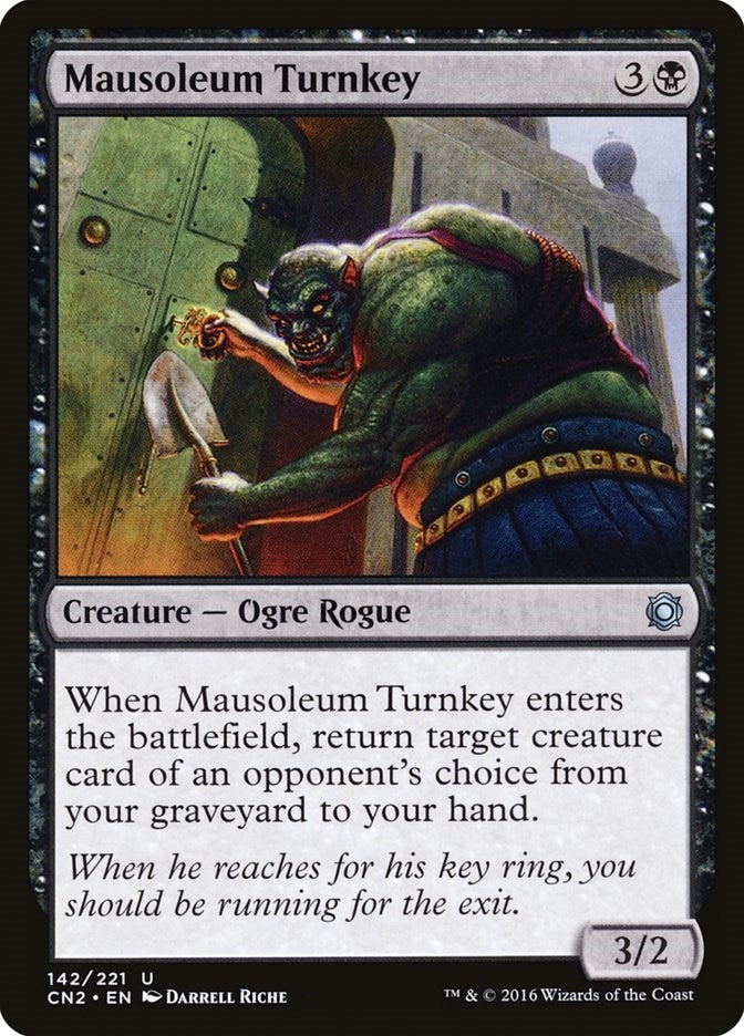 Image for Mausoleum Turnkey (142) - Magic: The Gathering