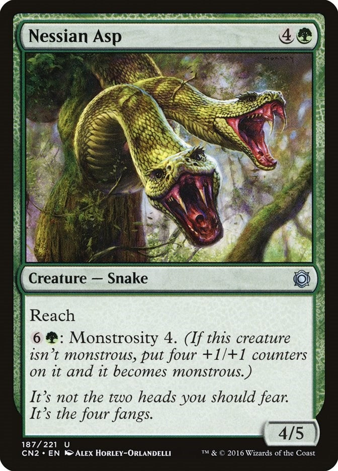 Image for Nessian Asp (187) - Magic: The Gathering