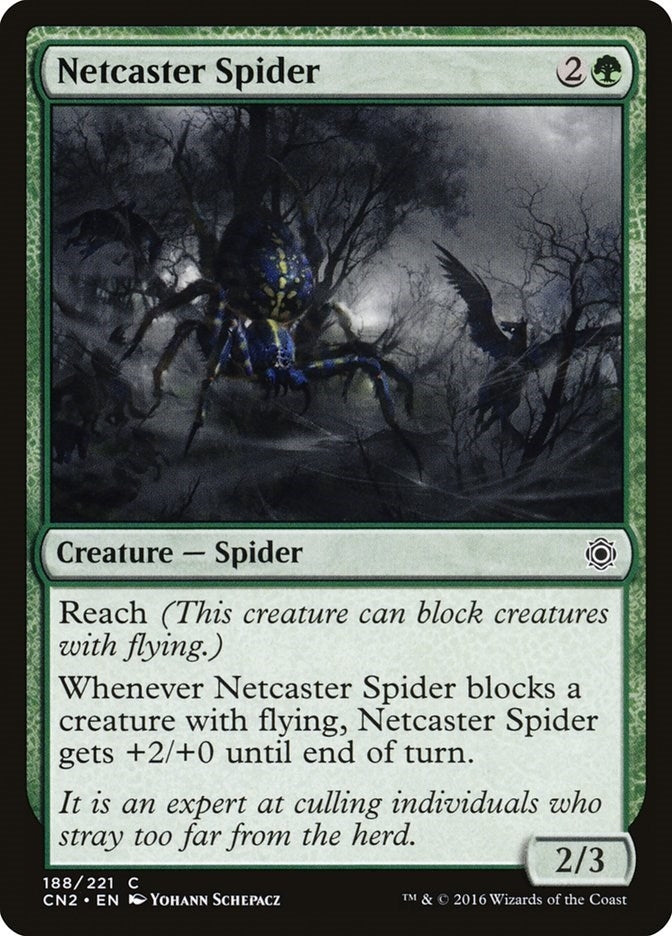 Image for Netcaster Spider (188) - Magic: The Gathering