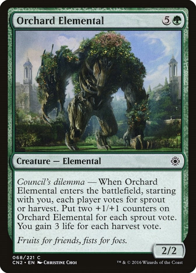 Image for Orchard Elemental (68) - Magic: The Gathering
