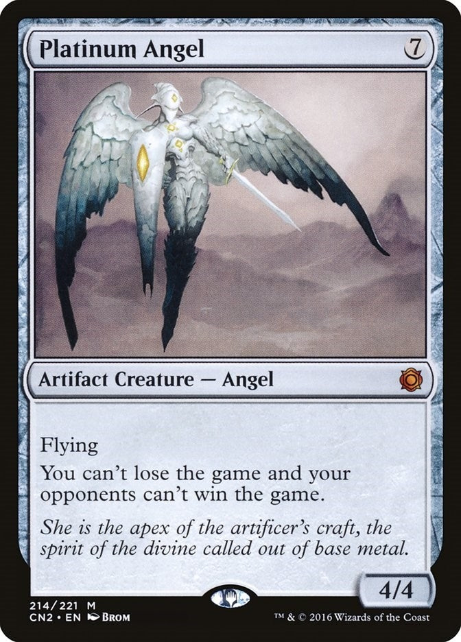 Image for Platinum Angel (214) - Magic: The Gathering