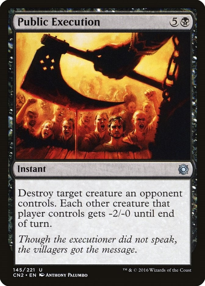 Image for Public Execution (145) - Magic: The Gathering