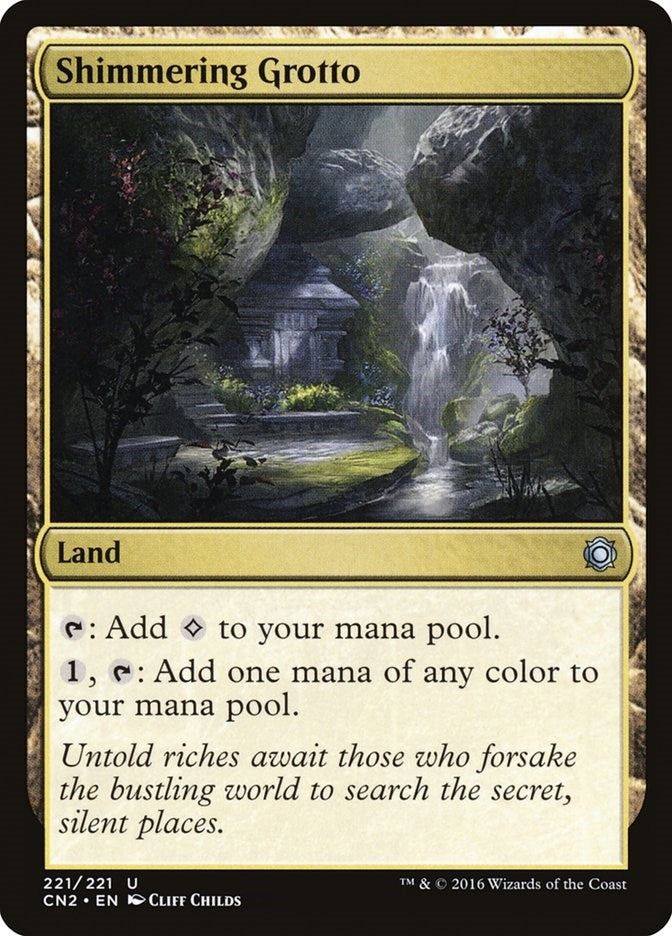 Image for Shimmering Grotto (221) - Magic: The Gathering