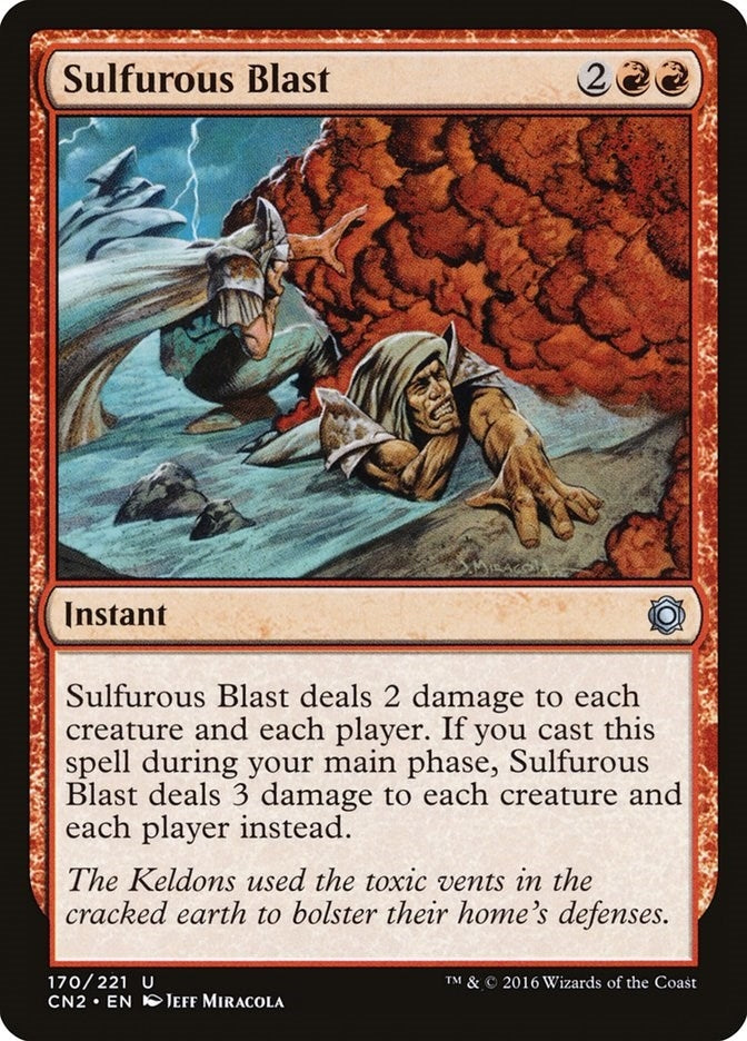 Image for Sulfurous Blast (170) - Magic: The Gathering