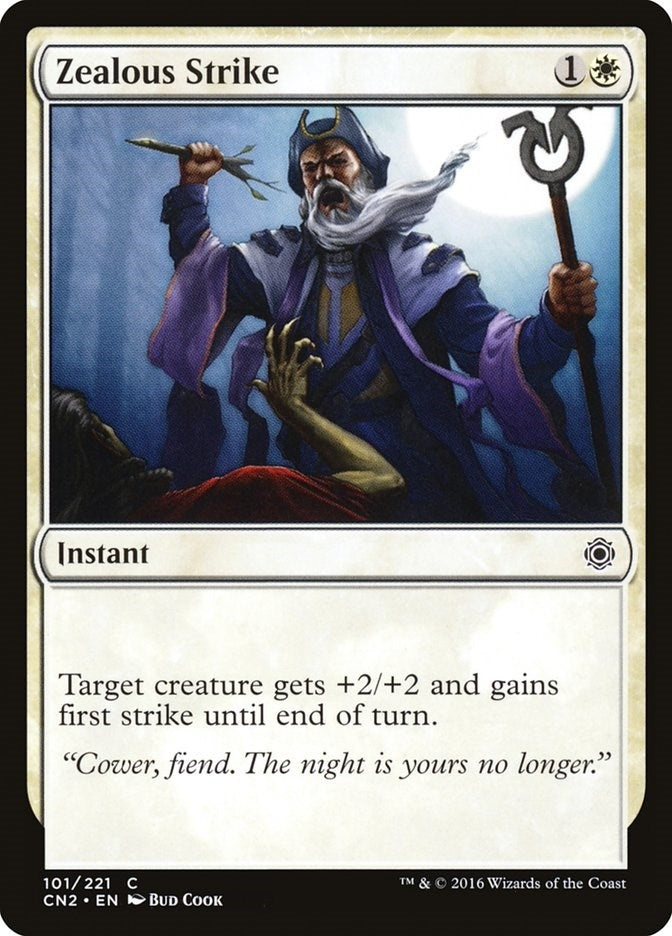 Image for Zealous Strike (101) - Magic: The Gathering