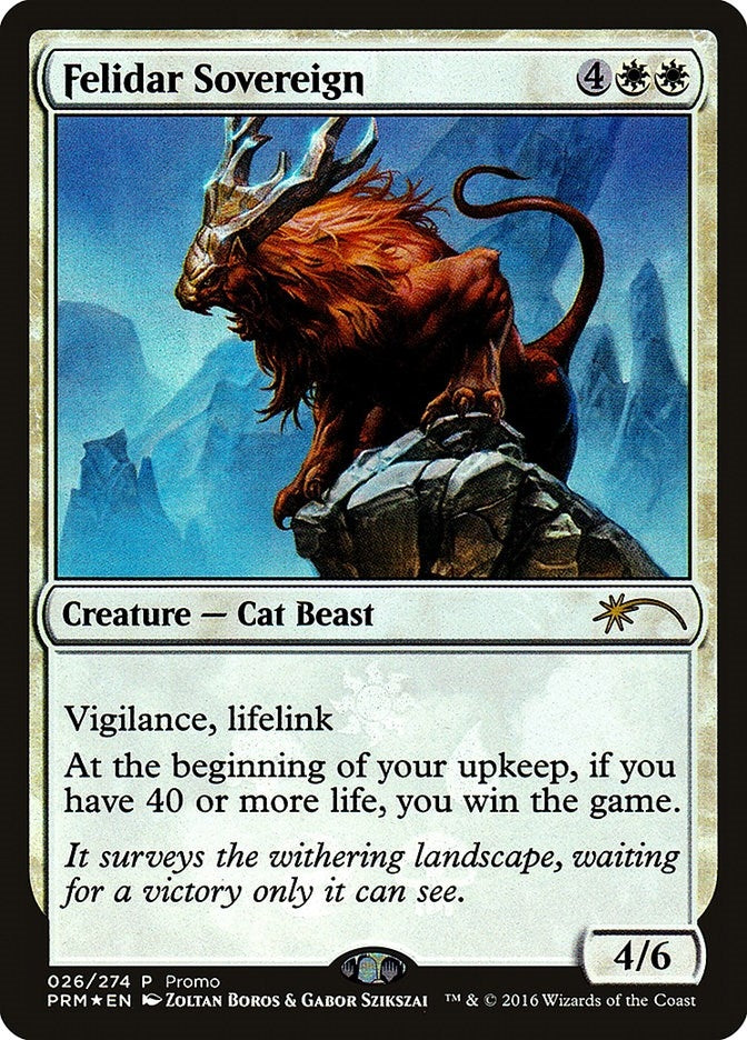 Image for Felidar Sovereign (26) - Magic: The Gathering