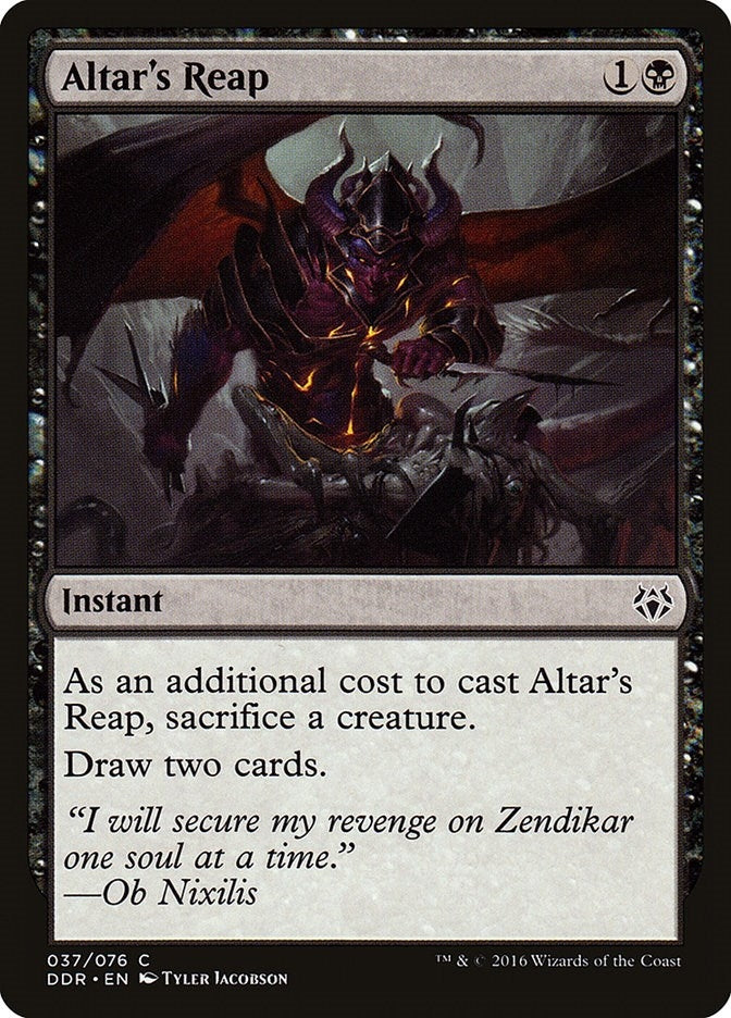 Image for Altar's Reap (37) (DDR) - Magic: The Gathering
