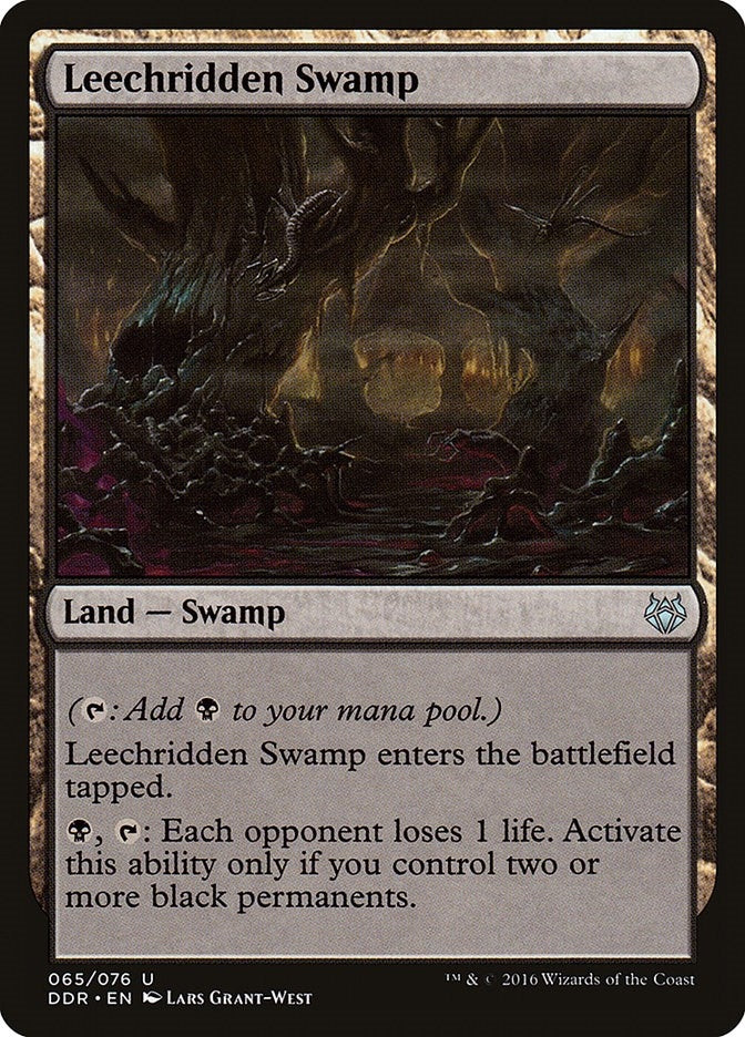 Image for Leechridden Swamp (65) - Magic: The Gathering
