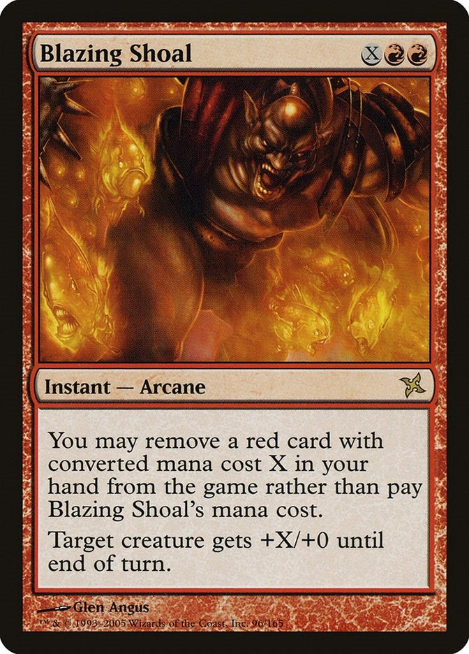 Image for Blazing Shoal (96) - Magic: The Gathering