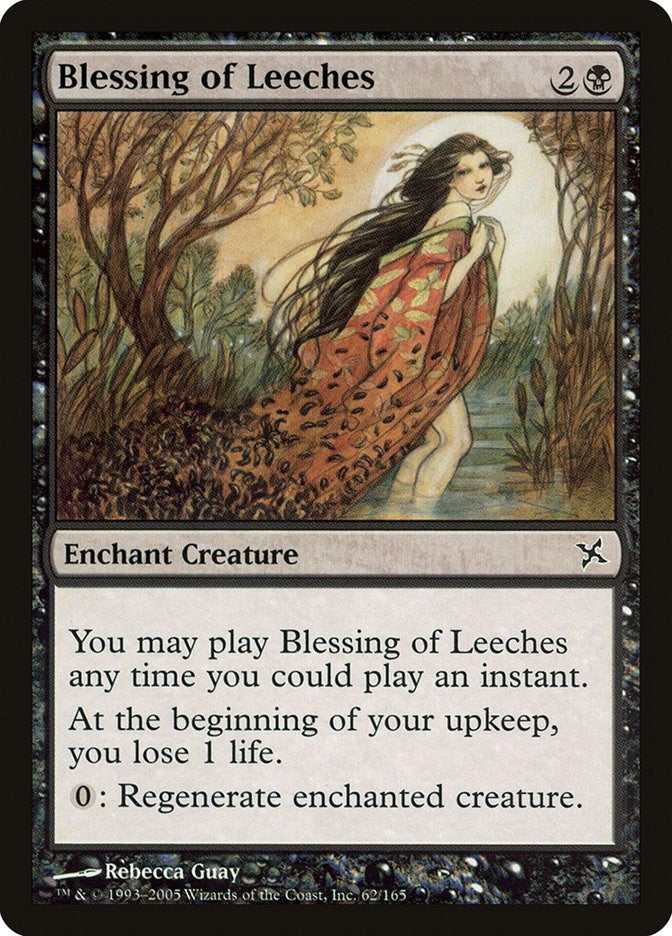 Image for Blessing of Leeches (62) - Magic: The Gathering