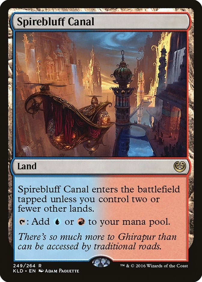 Image for Spirebluff Canal (249) - Magic: The Gathering