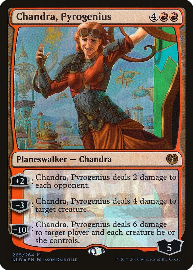 Image for Chandra, Pyrogenius (265) - Magic: The Gathering