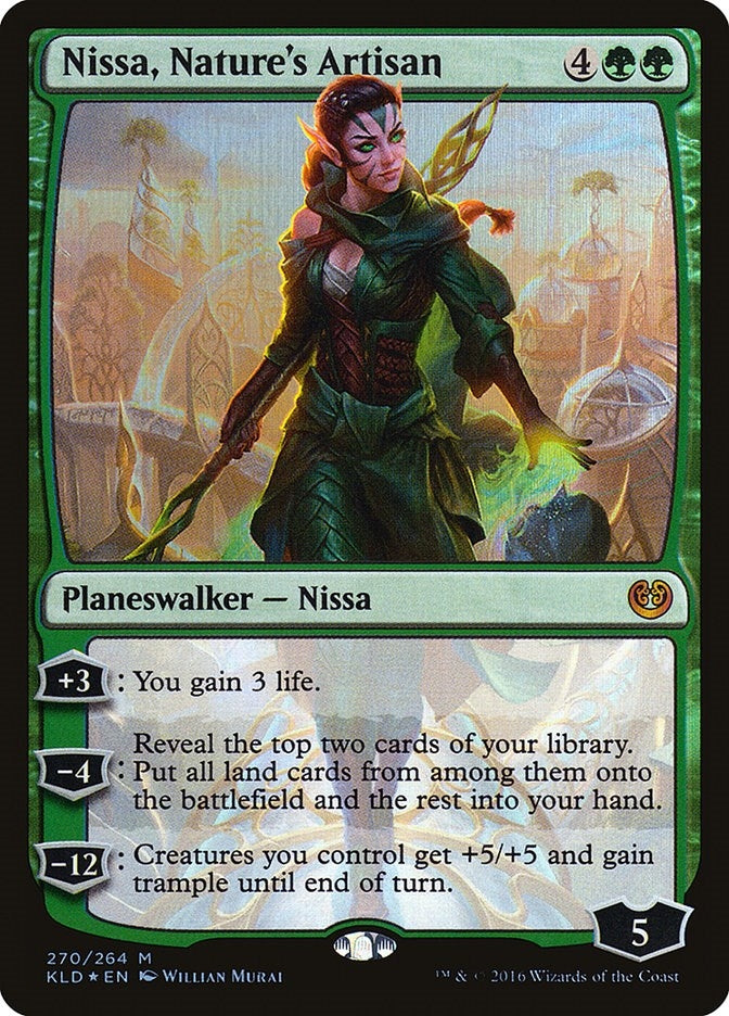 Image for Nissa, Nature's Artisan (270) - Magic: The Gathering