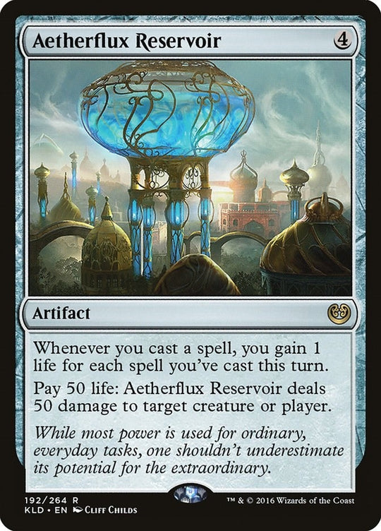 Image for Aetherflux Reservoir (192) (KLD) - Magic: The Gathering