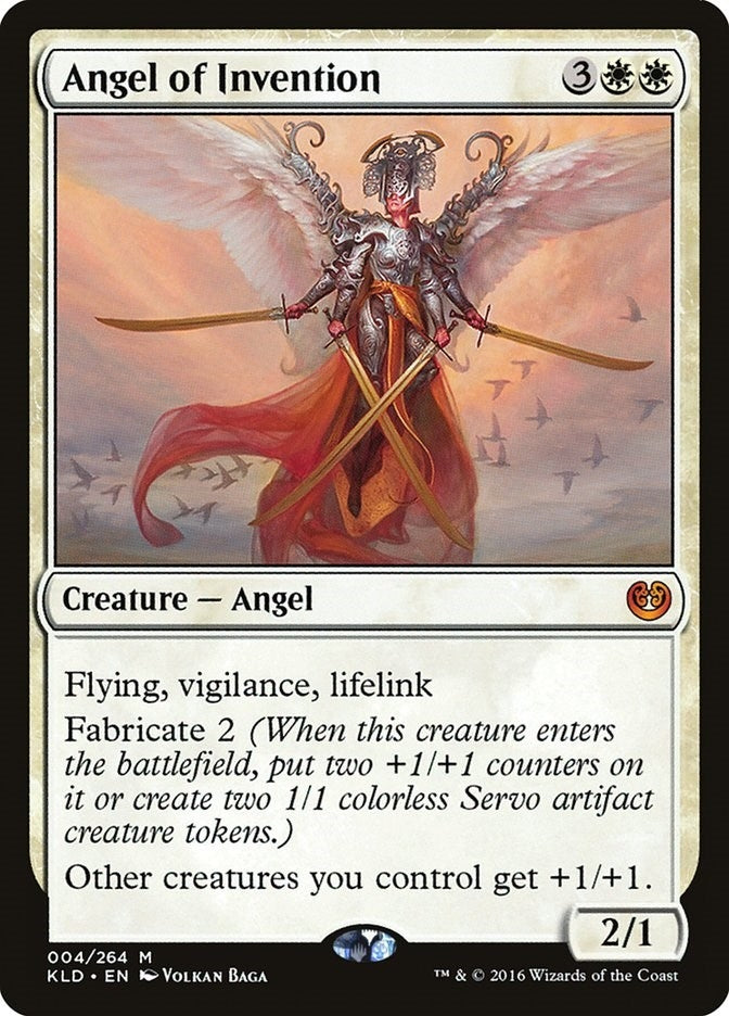 Image for Angel of Invention (4) (KLD) - Magic: The Gathering