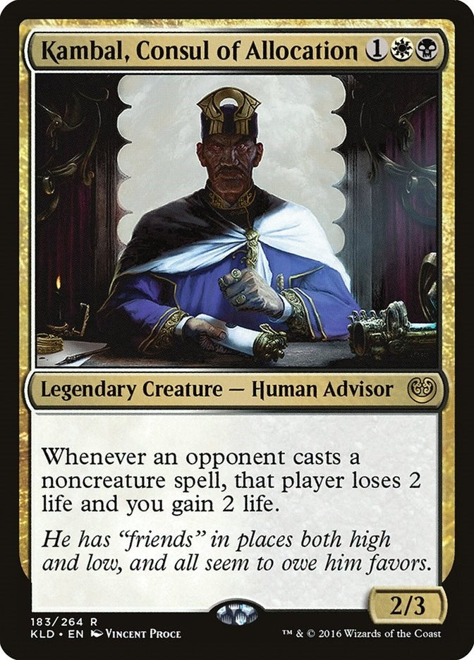 Image for Kambal, Consul of Allocation (183) - Magic: The Gathering