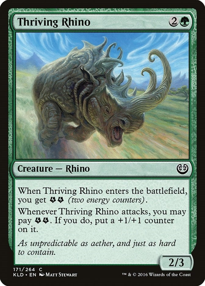 Image for Thriving Rhino (171) - Magic: The Gathering