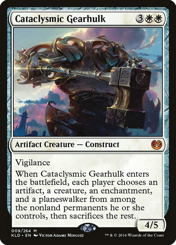Image for Cataclysmic Gearhulk (9) - Magic: The Gathering