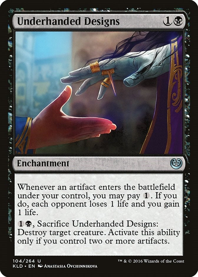 Image for Underhanded Designs (104) - Magic: The Gathering