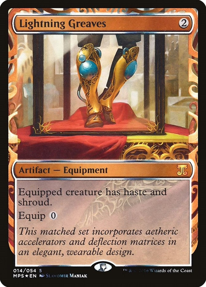 Image for Lightning Greaves (14) - Magic: The Gathering
