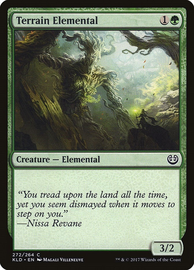 Image for Terrain Elemental (272) - Magic: The Gathering