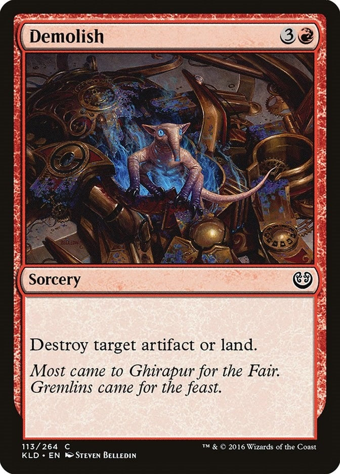 Image for Demolish (113) - Magic: The Gathering