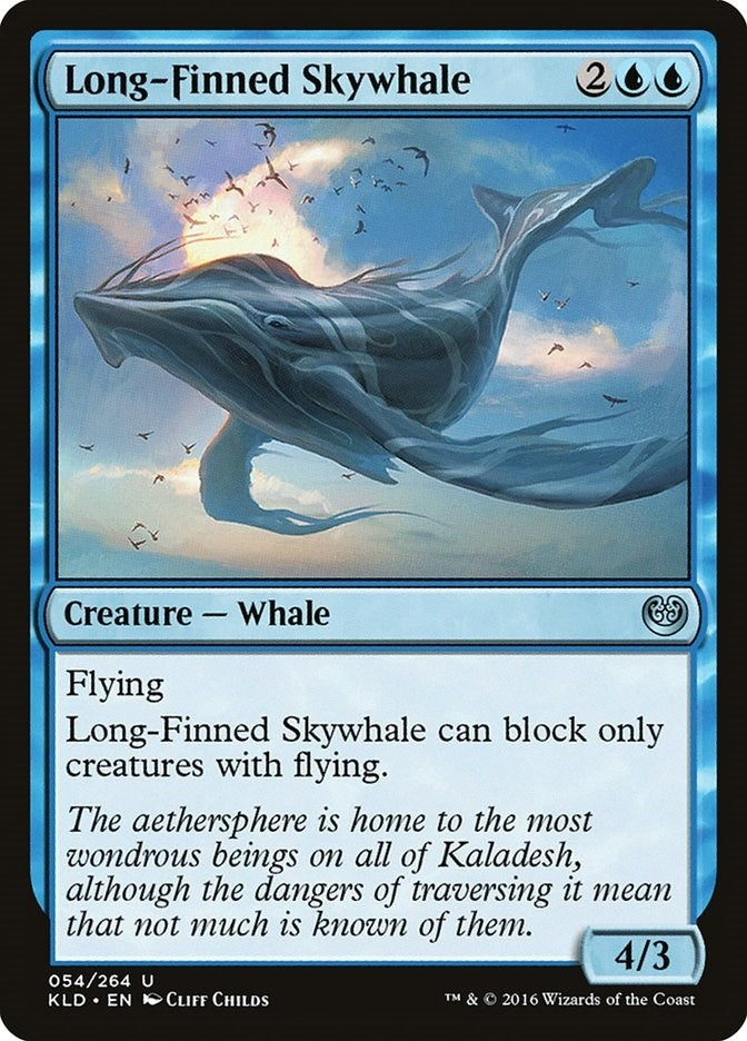 Image for Long-Finned Skywhale (54) - Magic: The Gathering