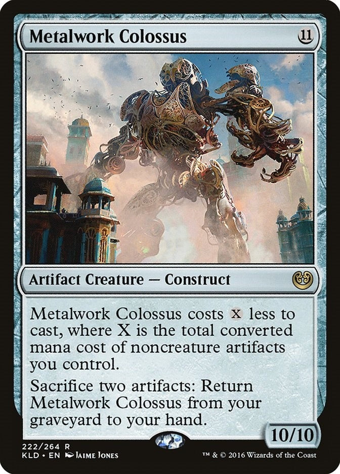 Image for Metalwork Colossus (222) - Magic: The Gathering