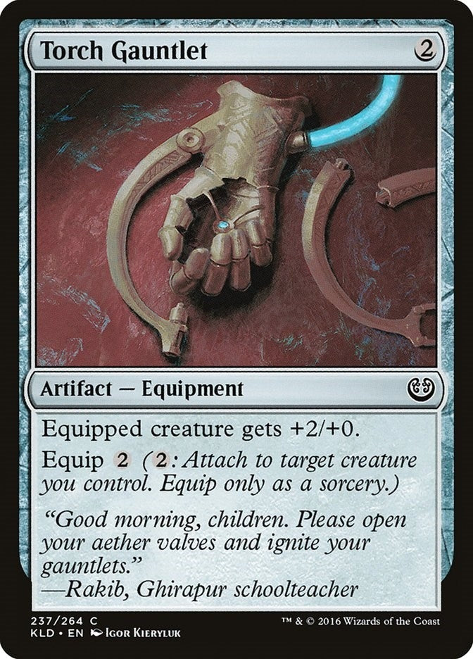 Image for Torch Gauntlet (237) - Magic: The Gathering