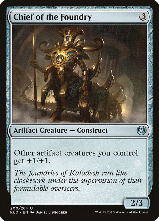 Image for Chief of the Foundry (200) - Magic: The Gathering