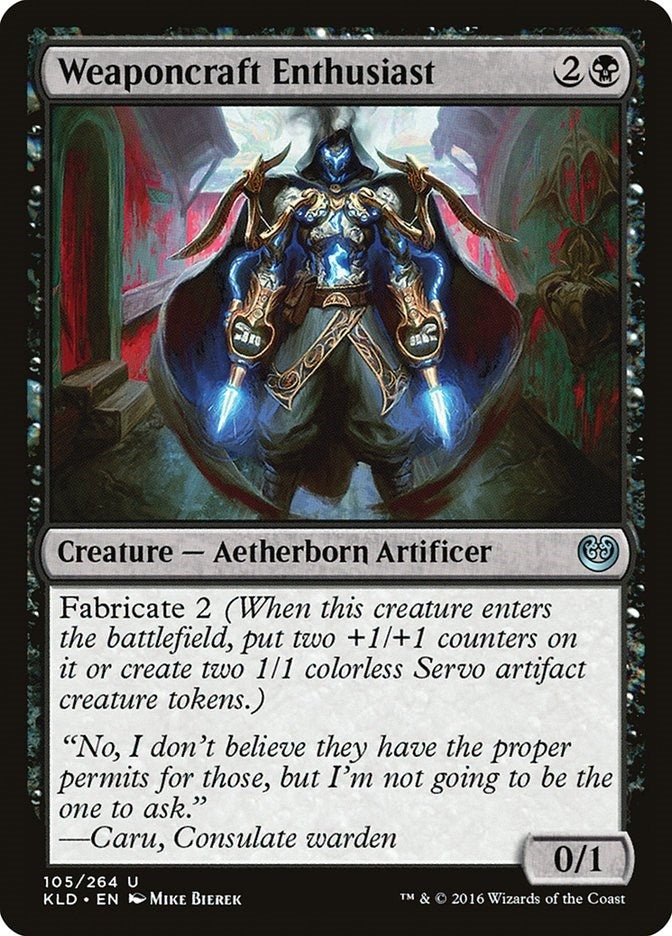Image for Weaponcraft Enthusiast (105) - Magic: The Gathering