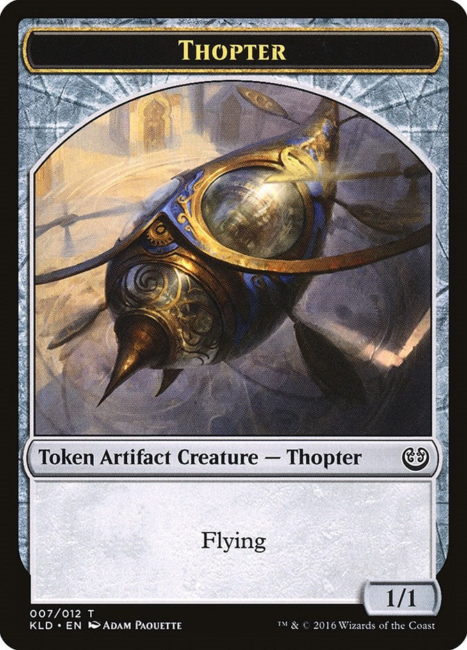 Image for Thopter Token (007) (7) - Magic: The Gathering