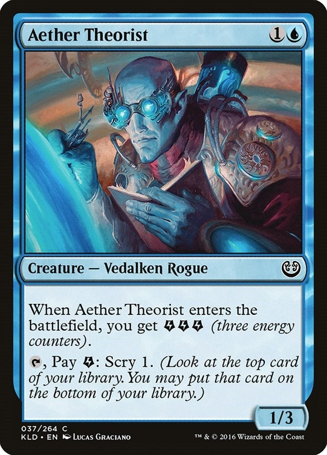 Image for Aether Theorist (37) (KLD) - Magic: The Gathering