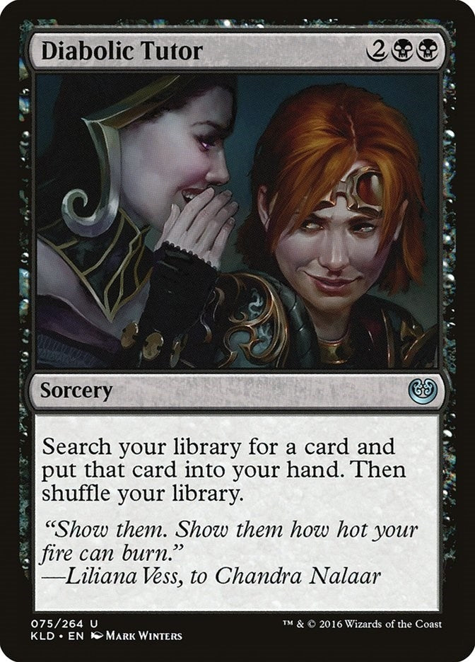 Image for Diabolic Tutor (75) - Magic: The Gathering