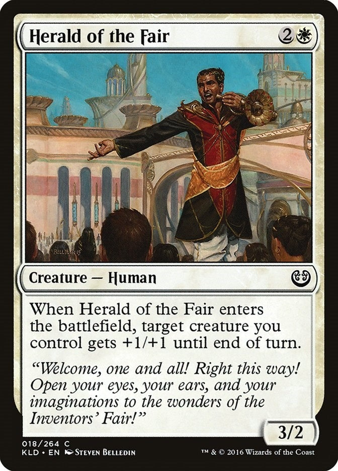 Image for Herald of the Fair (18) - Magic: The Gathering