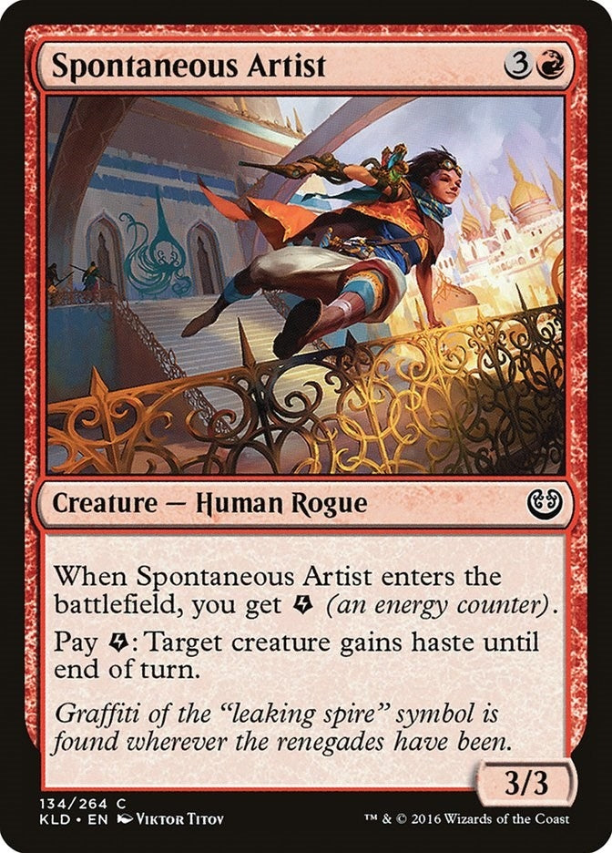 Image for Spontaneous Artist (134) (KLD) - Magic: The Gathering