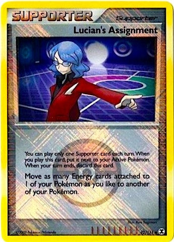 Image for Lucian's Assignment - 92/111 (League Promo) (092/111) (PR) - Pokemon
