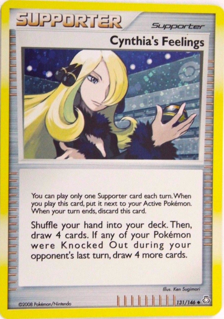 Image for Cynthia's Feelings - 131/146 (Cosmos Holofoil) (131/146) (MCAP) - Pokemon