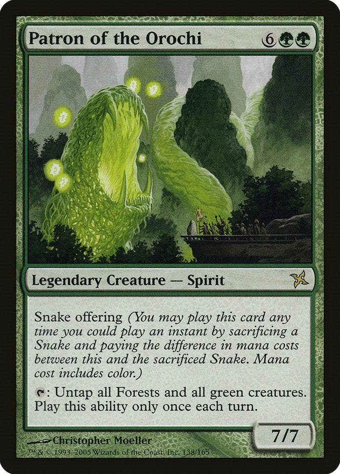 Image for Patron of the Orochi (138) - Magic: The Gathering