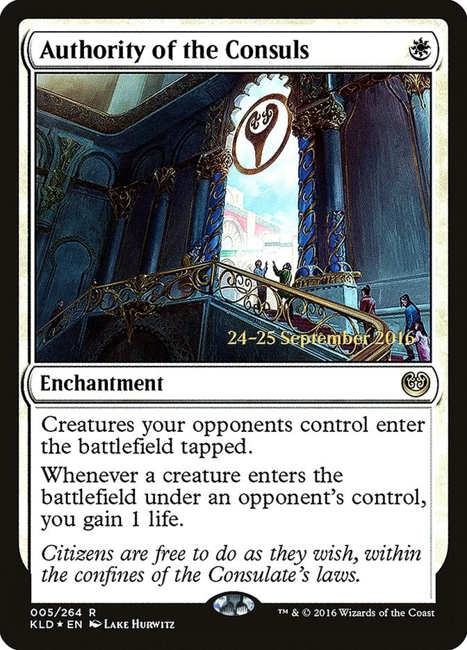 Image for Authority of the Consuls (KLD) (5) - Magic: The Gathering