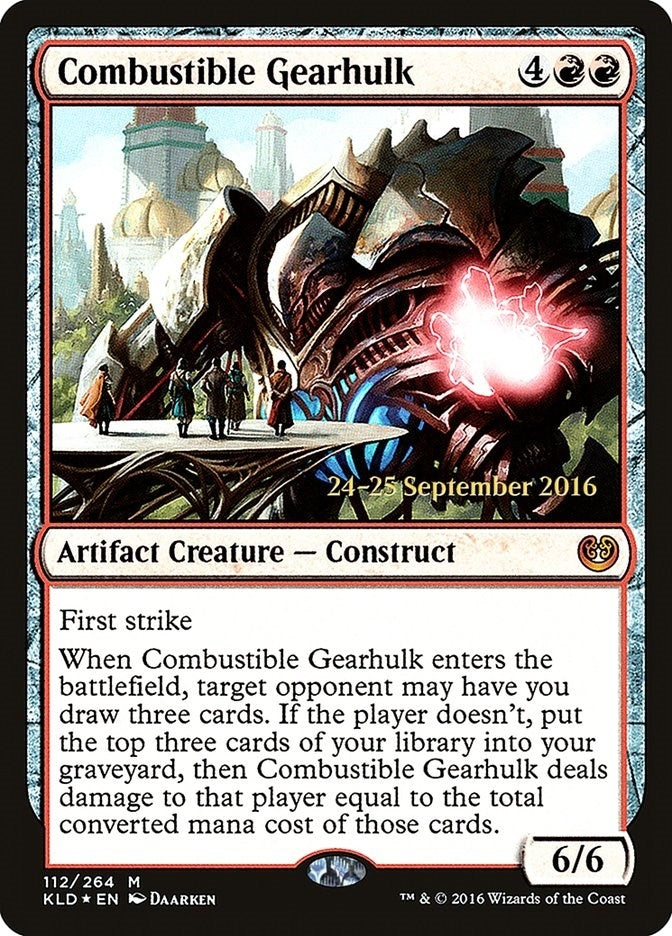 Image for Combustible Gearhulk (112) - Magic: The Gathering