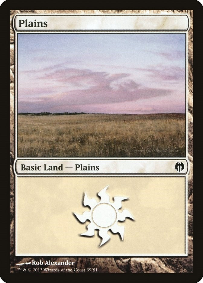 Image for Plains (39) (39) - Magic: The Gathering