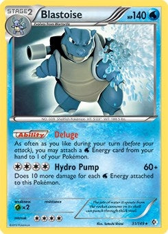 Image for Blastoise - 31/149 (Non-Holo) (031/149) (PR) - Pokemon